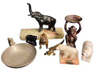 Collection Art Deco Animal Statues REED & BARTON