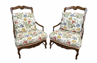 Pair Country French Bergères Stanford Furniture