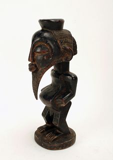 KUSU MALE FIGURE FROM DRC CENTRAL AFRICA