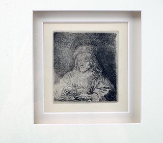 REMBRANDT THE CARD PLAYER