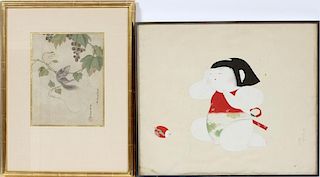 JAPANESE PRINTS LOT OF TWO