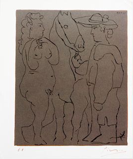 AFTER PABLO PICASSO OFFSET LITHOGRAPH '59
