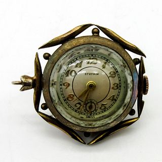 Vintage Stetson 10K RGP Mechanical Pendant Watch