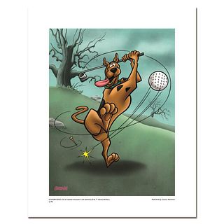 "Scooby Golf" Numbered Limited Edition Giclee from Hanna-Barbera with Certificate of Authenticity.