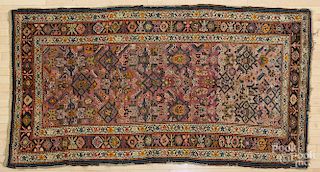 Semi Antique Persian carpet, 8'2'' x 4'5''.