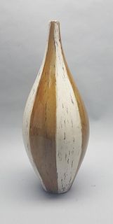 Two-Toned Glazed Pottery Vase