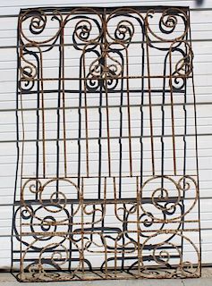 Iron gate panel