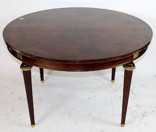 French Louis XVI mahogany table