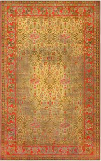 Large Antique Irish Donegal Carpet 18 ft 3 in x 11 ft 6 in (5.56 m x 3.51 m)