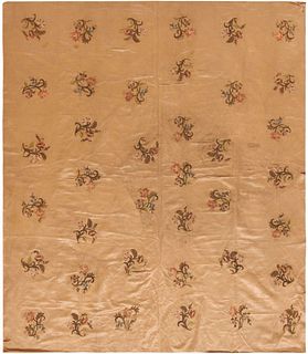 Early 19th C. Ottoman East European Textile 6 ft 2 in x 5 ft 4 in (1.87m x 1.62 m)