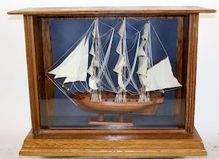 Ship Model of s/s Wasp 1806 in case