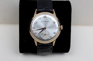 Girard-Perregaux vintage 18kt gold case men's watch