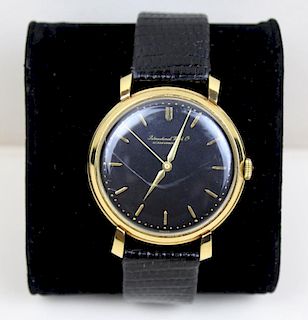 IWC Schaffhausen vintage 18kt gold watch