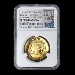2017-W American Liberty $100 Gold Coin