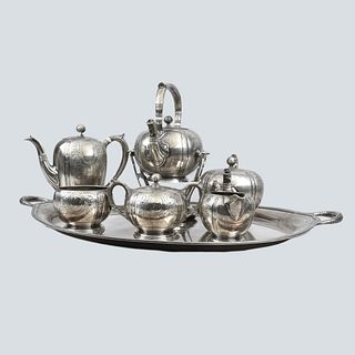 Antique Gorham Sterling Tea Set