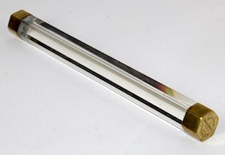 French Monopole Heidseick champagne crystal wand