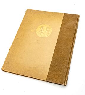 Khalil Gibran (Lebanese/American 1883-1931) Book H 11.75'' W 9.4''