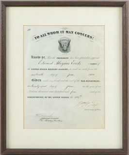 William Howard Taft, Secretary Of War, Signed Letter,  June 21st, 1904, H 14.25'' W 11.75''