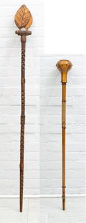 French Republic Heavy Walking-Stick 1897 H.5' Signed