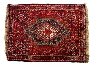 Shiraz Oriental Rug W 4' L 4'8"