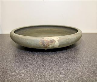 A Weller Bowl. Diameter 13 1/4 inches.