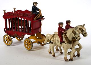 Overland Circus Wagon with Lion
