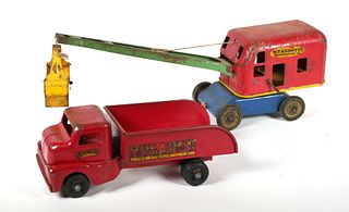 Structo and Wyandotte Pressed Steel Toys