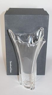 Steuben crystal Cascade vase