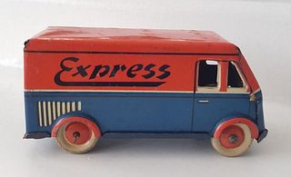 Georg Fischer tin Express delivery van by Georg Fischer. Made in Germany.