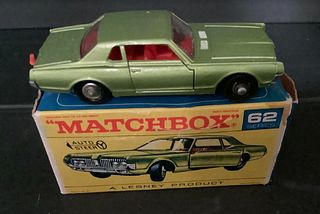 Matchbox vehicle 62 Mercury Cougar  with box 