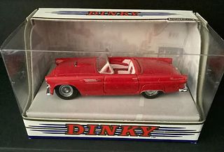 DINKY VEHICLE Ford Thunderbird red with original box