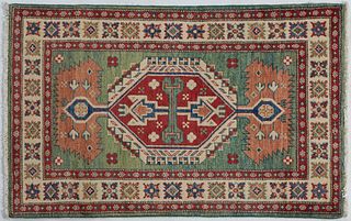 Uzbek Kazak Carpet, 2' 7 x 4' 2.