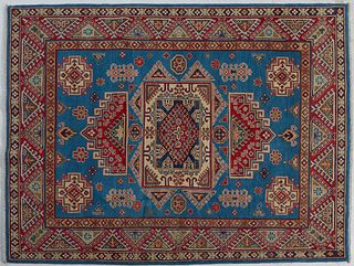 Uzbek Kazak Carpet, 5' 3 x 6' 10.