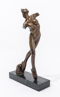 Victor Salmones Ballerina Bronze Sculpture