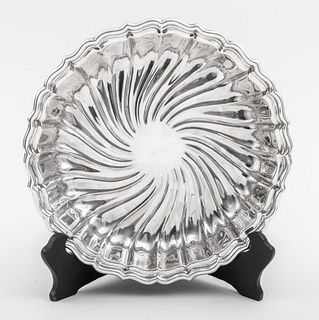 Gorham Sterling Silver Shaped Shallow Bowl, 1960