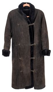 Clifford Michael Sheared Beaver Fur Coat