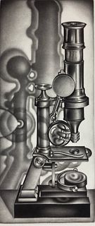 CAROL WAX Signed MEZZOTINT Limited Edition SCOPES Edition of 35
