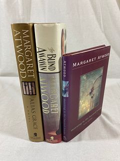 MARGARET ATWOOD Signed X3 THE BLIND ASSASSIN First Editions, First Printing ALIAS GRACE