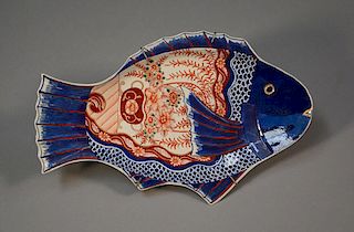Imari Fish Form Platter