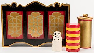 Haunted Temple and Discs of Quong Hi (Checker Cabinet)