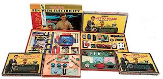 Group of Three Mysto Magic Sets, and Fun with Electricity