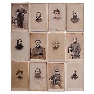Civil War CDV Album of Soldiers of the 9th Maine Volunteers 