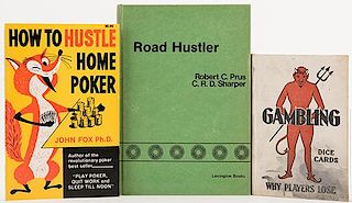 Three Scarce Vintage and Modern Books on Cardsharping