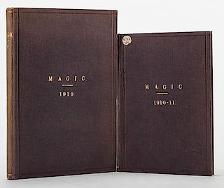 Magic: The Magazine of Wonder; and Ghosts.