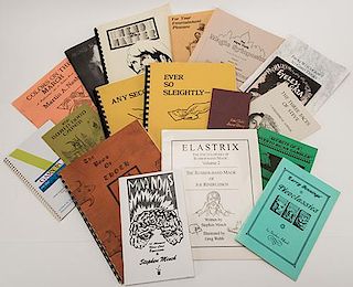 Group of 20 Magic Technique Books and Lecture Notes