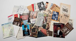 Large File of Periodicals, Catalogs, and Programs on Collecting Magic