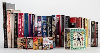 Group of 28 Books on Magic History, Magician's Biographies, and Beginner Magic