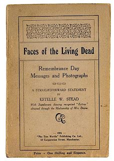 Faces of the Living Dead: Rememberance Day Messages and Photographs