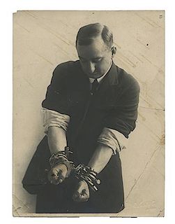Three Photographs of Nicola in Handcuffs