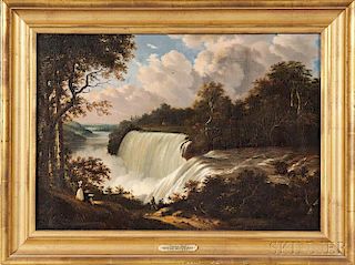 Victor De Grailly (New York/France, 1804-1889)      Niagara Falls